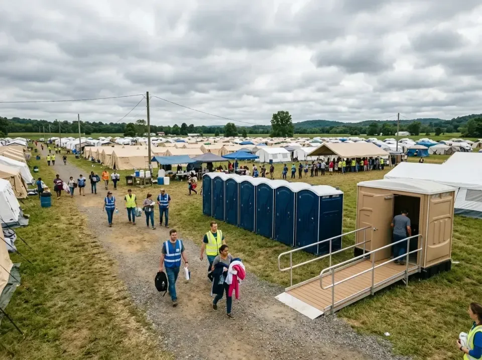 disaster-relief-camp-restrooms-010 — frequently asked questions, Dumpster & Portable Bathrooms Rental in Reston, VA